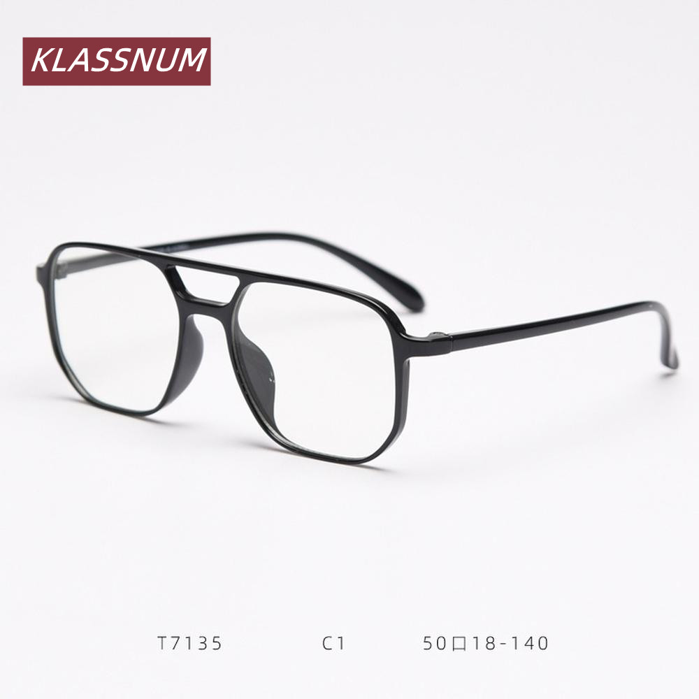 KLASSNUM, montura de gafas cua - Men'S Fashion Non Prescription Glasses reseña y precio