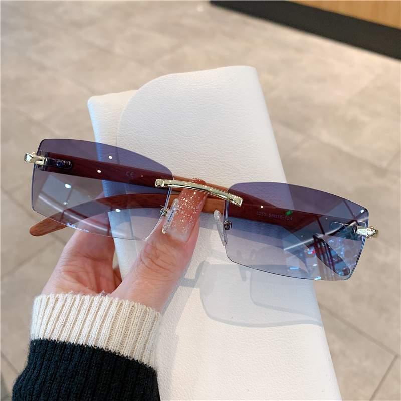 Gafas de sol sin montura para  - Men'S Fashion Rimless Glasses reseña y precio