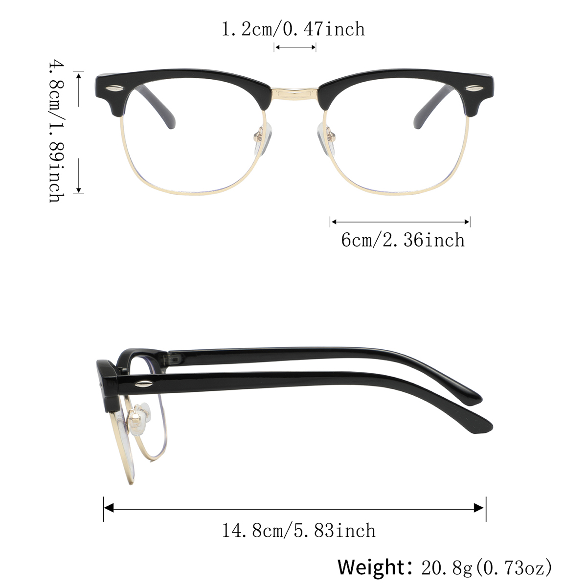 4 pares de gafas sin receta pa - Men'S Fashion Non Prescription Glasses reseña y precio