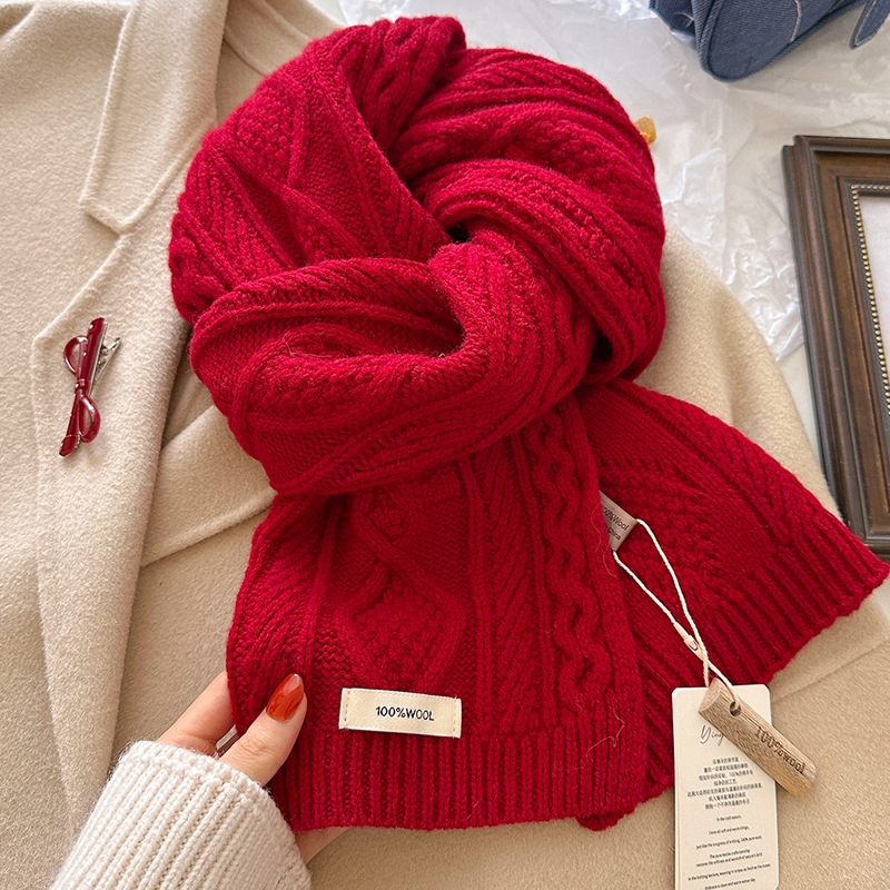 Bufanda de lana de 100% de luj - Men Scarf Wool reseña y precio