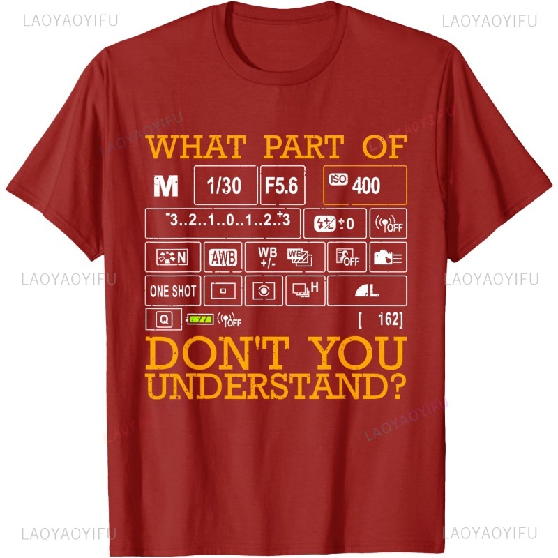 Camiseta de fotógrafo con dise - Men Fashion Photography reseña y precio