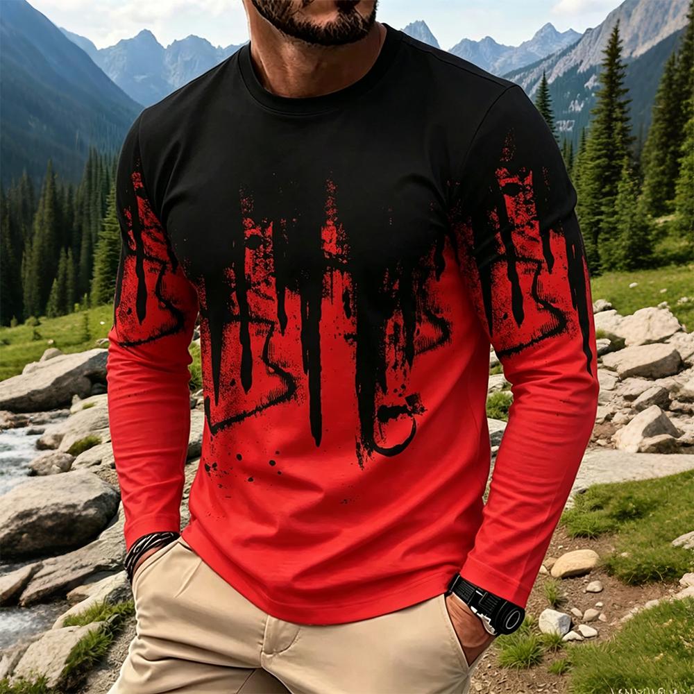 Camiseta de Manga Larga para H - Fashion Mens Shirt reseña y precio