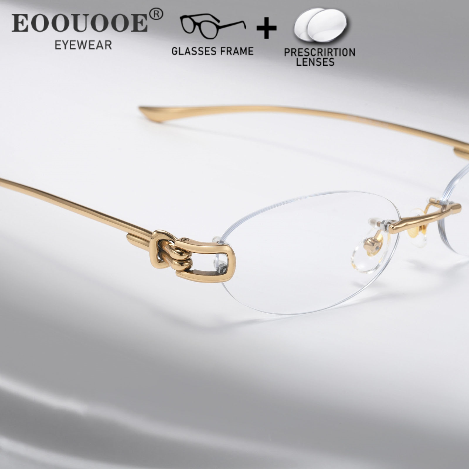 Nuevo Diseño de Moda, Lentes S - Men'S Fashion Rimless Glasses reseña y precio