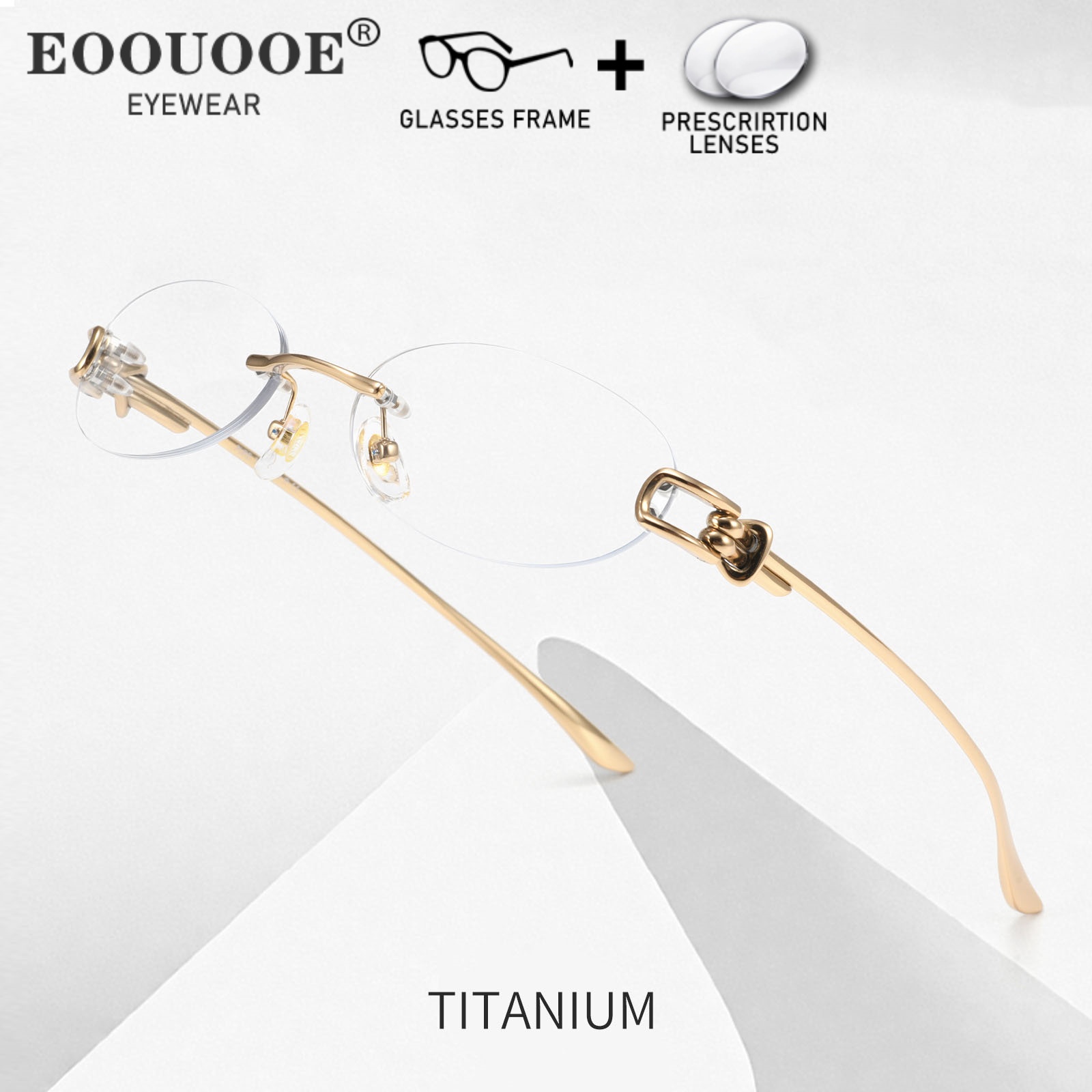 Nuevo Diseño de Moda, Lentes S - Men'S Fashion Rimless Glasses reseña y precio