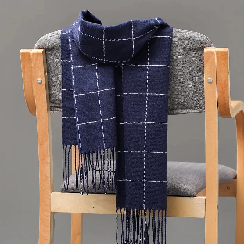 2024 nuevo invierno hombres bu - Men Scarf Wool reseña y precio