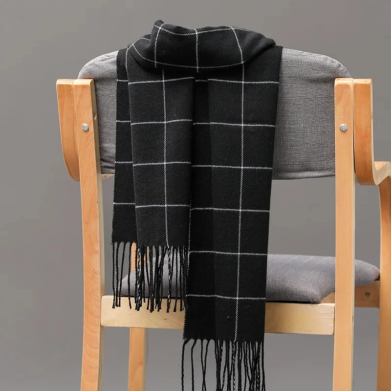 2024 nuevo invierno hombres bu - Men Scarf Wool reseña y precio