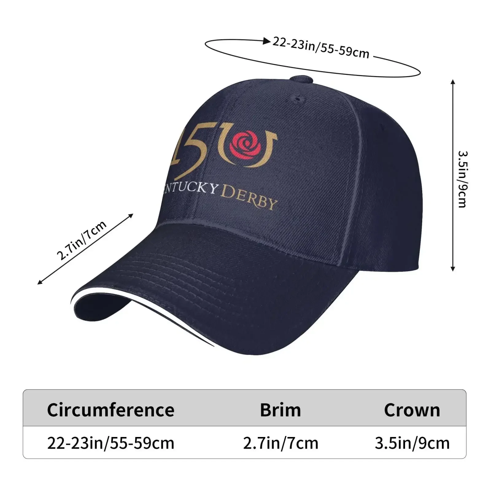 Gorra de béisbol ajustable par - Men'S Fashion For Kentucky Derby reseña y precio